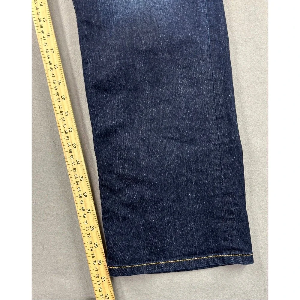5.11 Tactical Defender-Flex Jeans Mens 40x32 Dark Wash Straight Fit Blue Denim